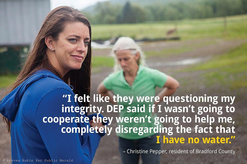 Christine Pepper Fracking Complaint