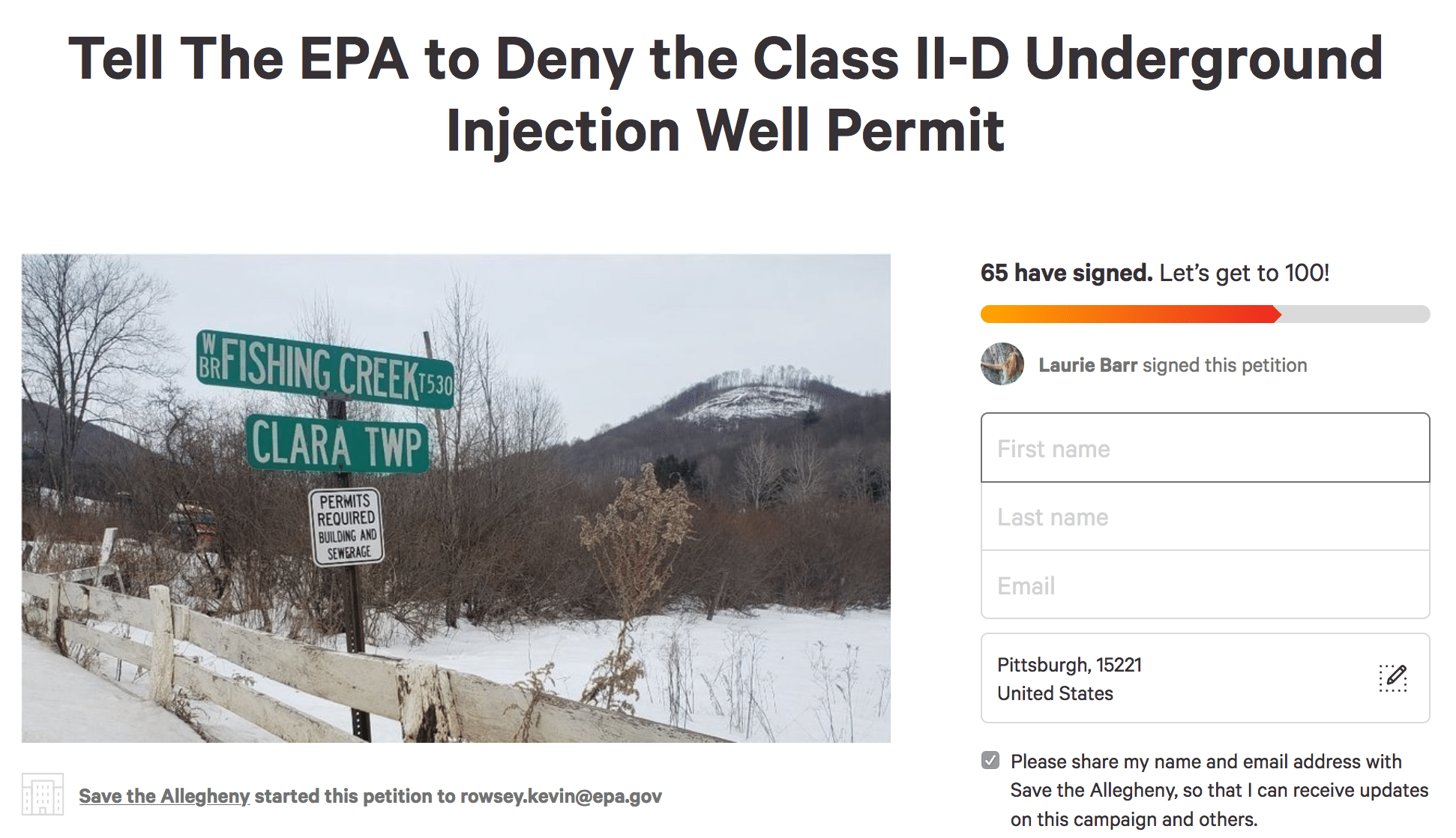 EPA Class II Injection Well Fracking