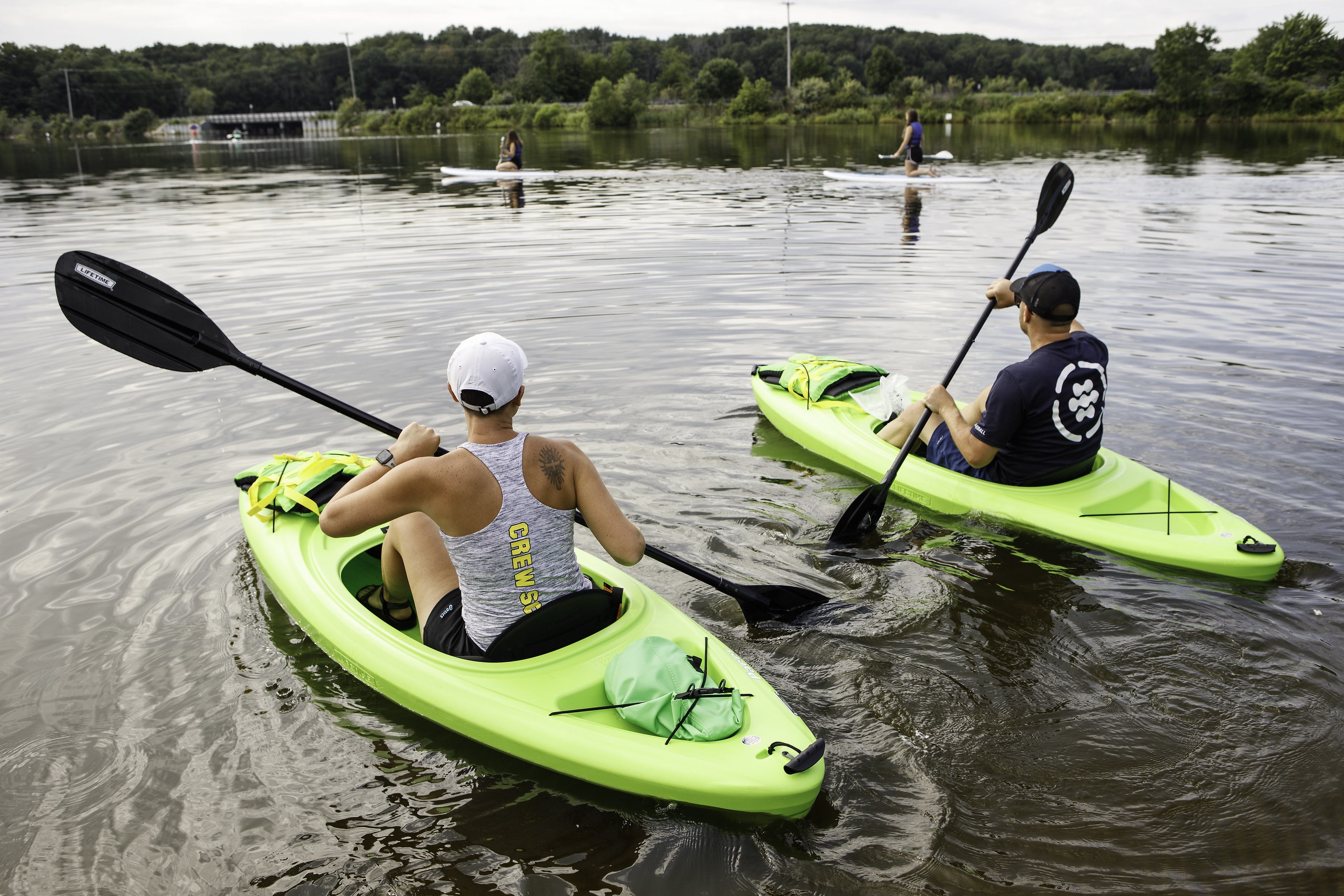Kayakers in Ohio Waters